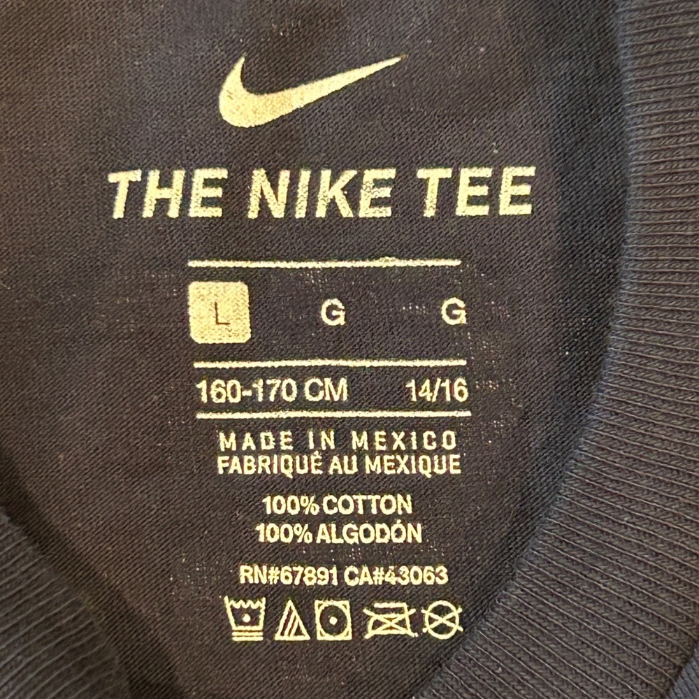 The Nike Tee Dallas Cowboys Shirt Kids L Navy Blue Dak Prescott NFL Player Tee - Picture 3 of 11